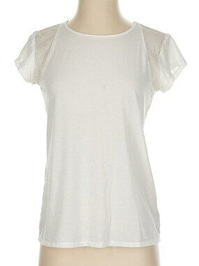 Athleta Women's White Activewear Top T-Shirt XS